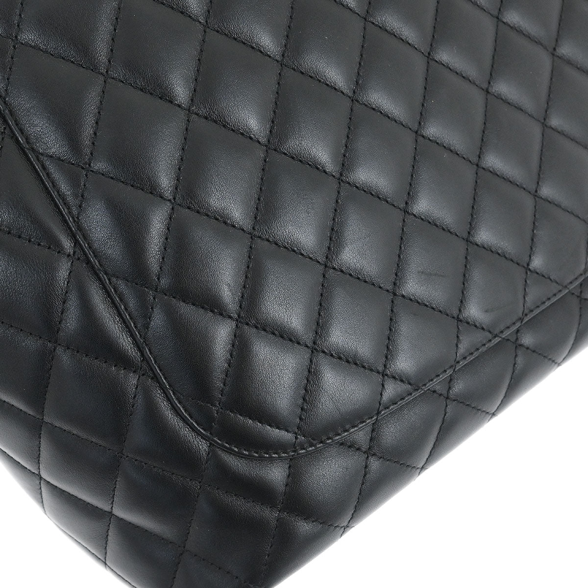 Chanel 2005-2006 Black Calfskin Cambon Ligne Tote Handbag