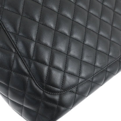 Chanel 2005-2006 Black Calfskin Cambon Ligne Tote Handbag