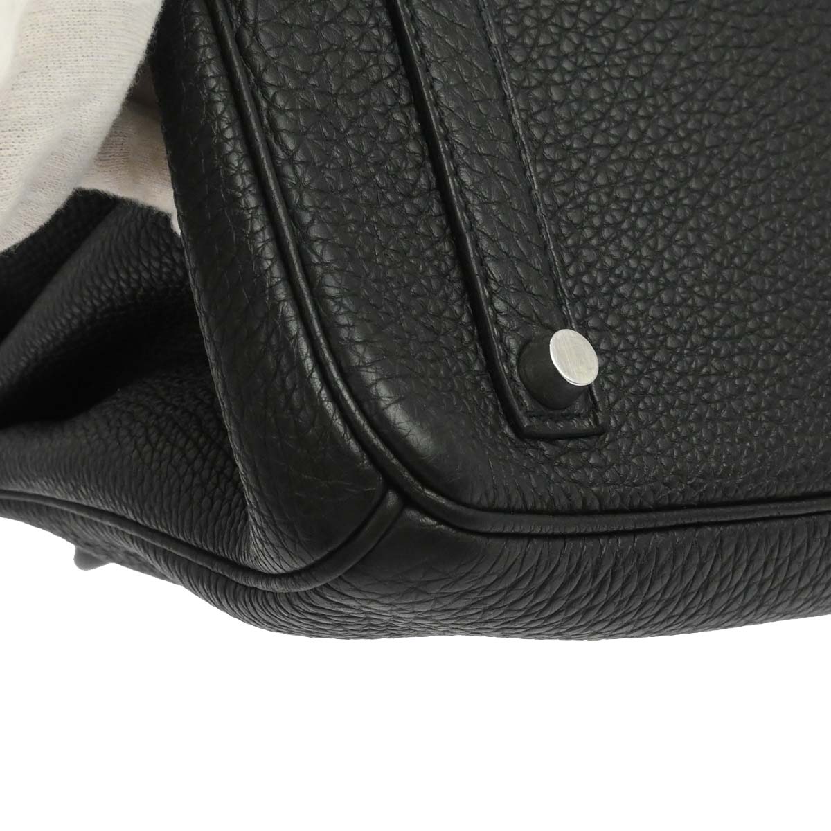 Hermes Black Togo Birkin 35 Handbag