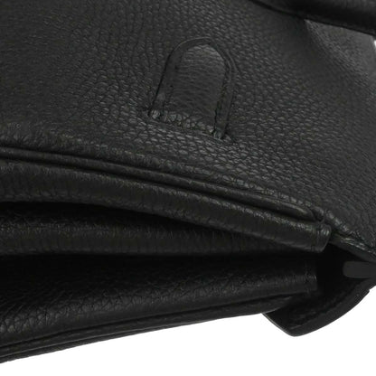 Hermes Black Togo Birkin 35 Handbag