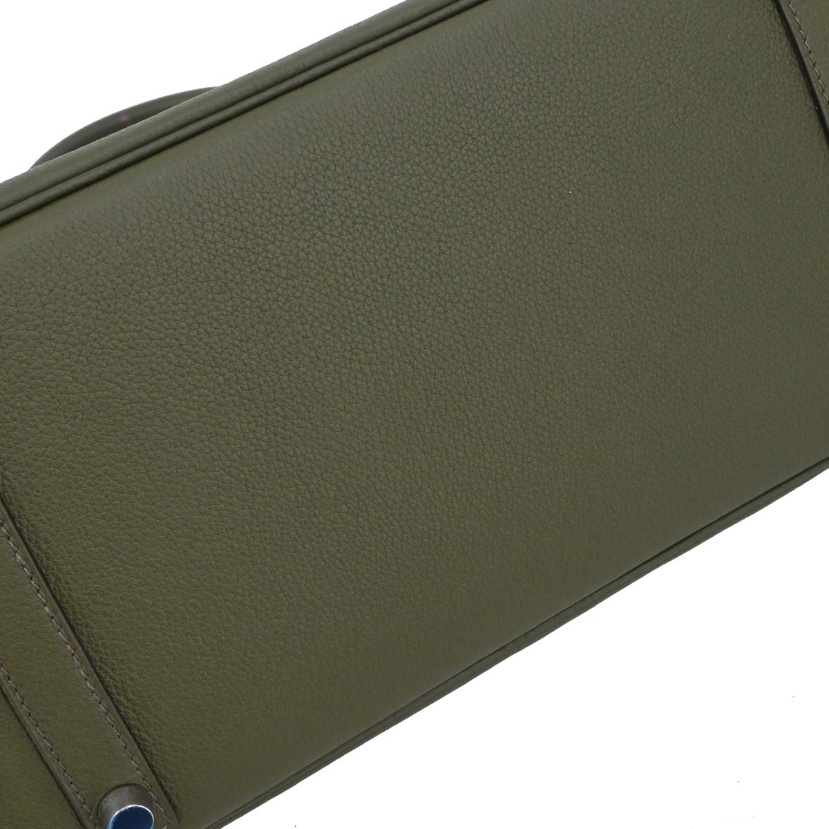 Hermes Olive Green Evergrain Birkin 30 Handbag