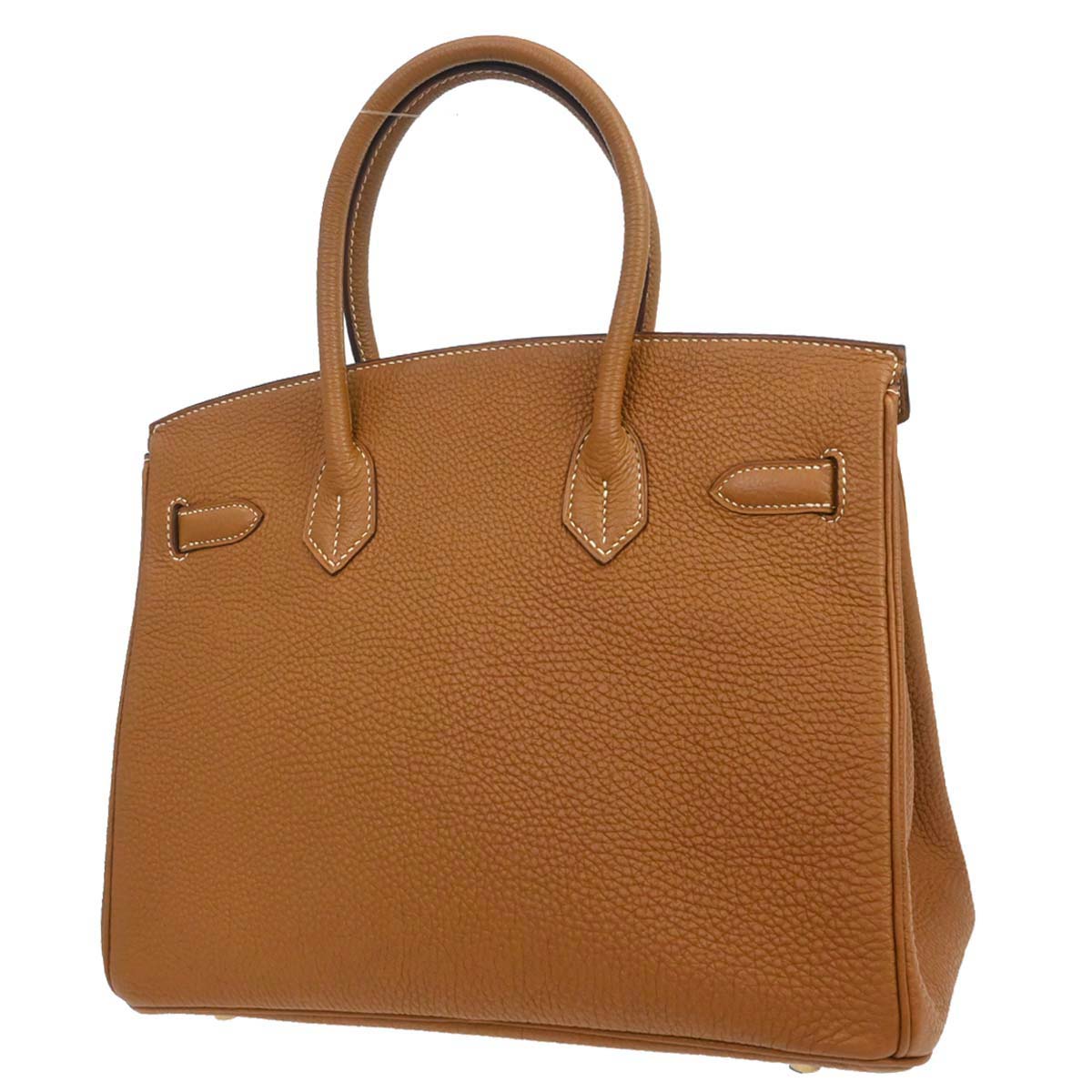 Hermes Gold Togo Birkin 30 Handbag
