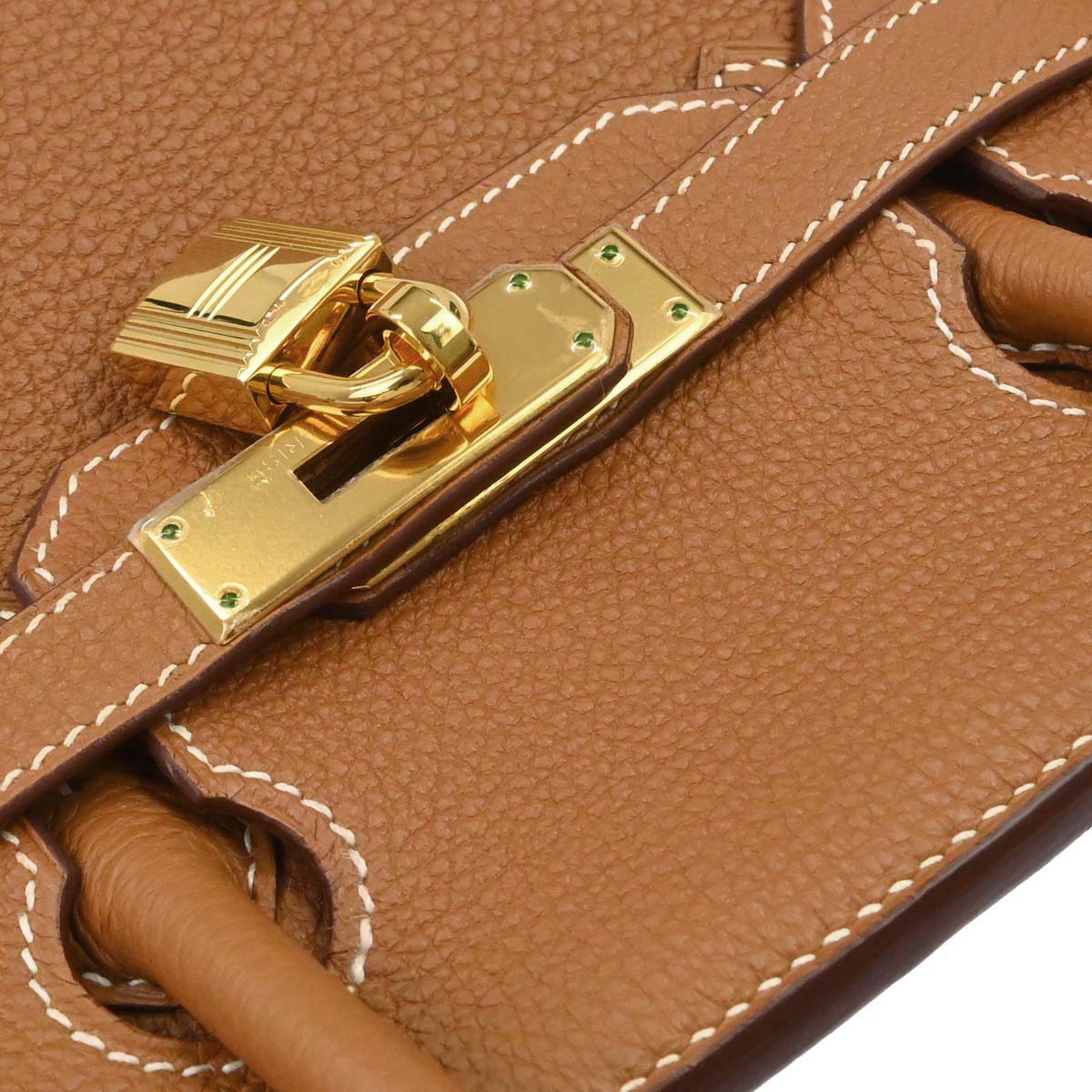 Hermes Gold Togo Birkin 30 Handbag