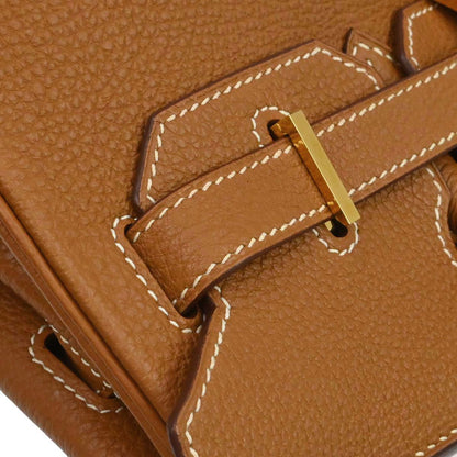 Hermes Gold Togo Birkin 30 Handbag