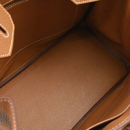 Hermes Gold Togo Birkin 30 Handbag