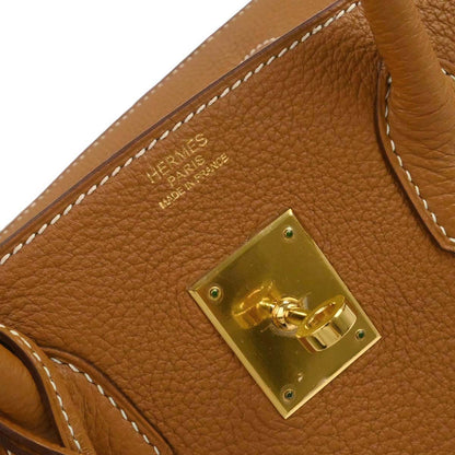 Hermes Gold Togo Birkin 30 Handbag