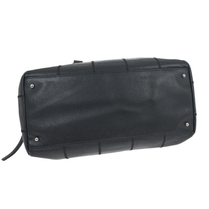 Chanel 2005-2006 Black Caviar Skin Choco Bar Handbag