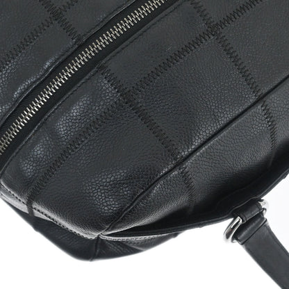 Chanel 2005-2006 Black Caviar Skin Choco Bar Handbag