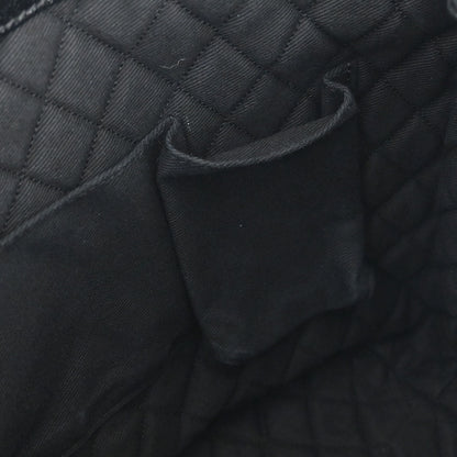 Chanel 2006-2008 Black Lambskin Perforated Tote Bag