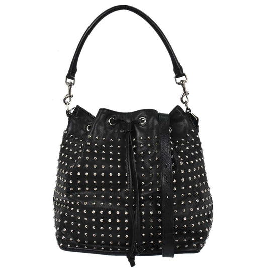 Saint Laurent Black Emmanuelle 2way Shoulder Handbag