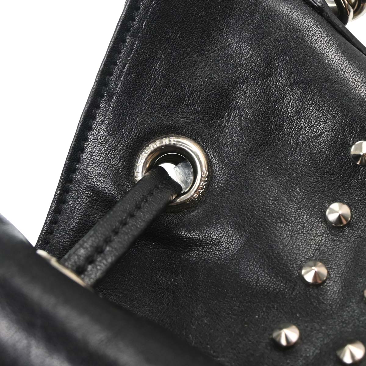 Saint Laurent Black Emmanuelle 2way Shoulder Handbag
