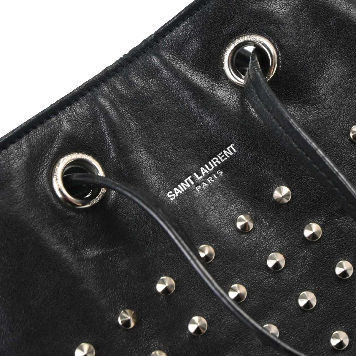 Saint Laurent Black Emmanuelle 2way Shoulder Handbag