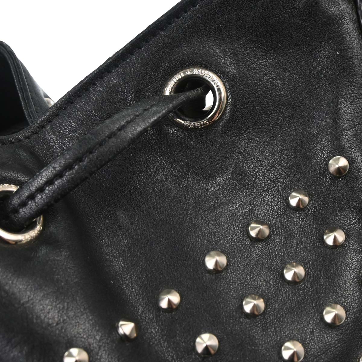 Saint Laurent Black Emmanuelle 2way Shoulder Handbag