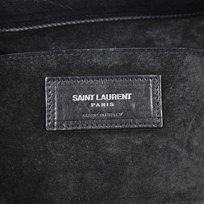 Saint Laurent Black Emmanuelle 2way Shoulder Handbag