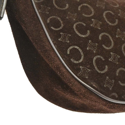 Celine Brown Suede C Macadam Handbag