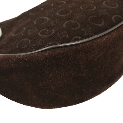 Celine Brown Suede C Macadam Handbag