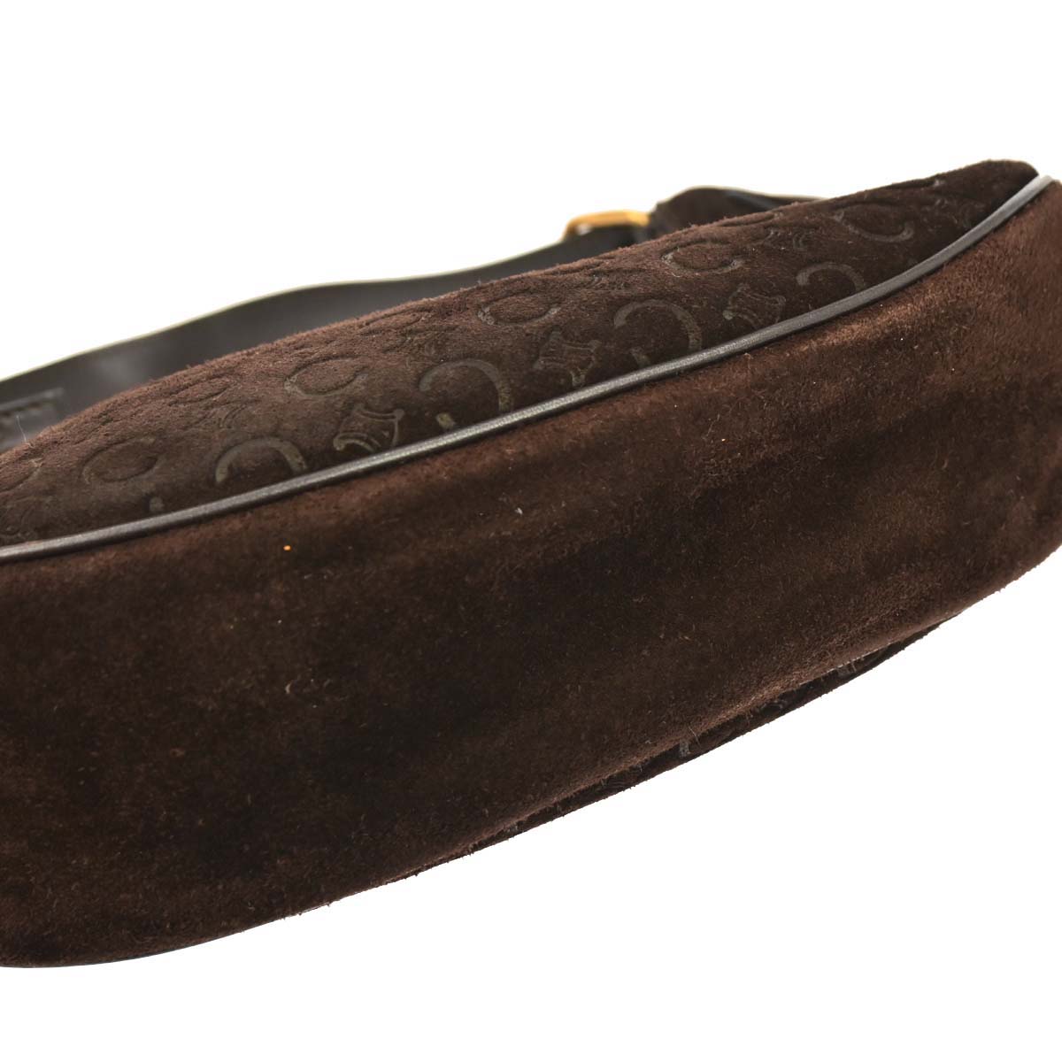 Celine Brown Suede C Macadam Handbag