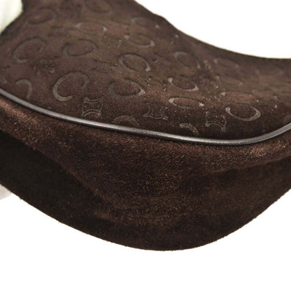 Celine Brown Suede C Macadam Handbag