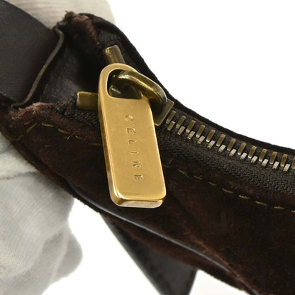 Celine Brown Suede C Macadam Handbag