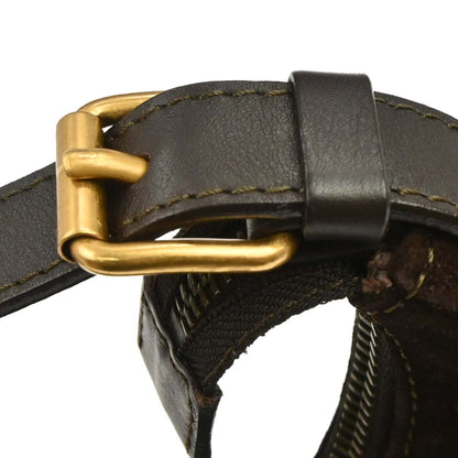 Celine Brown Suede C Macadam Handbag