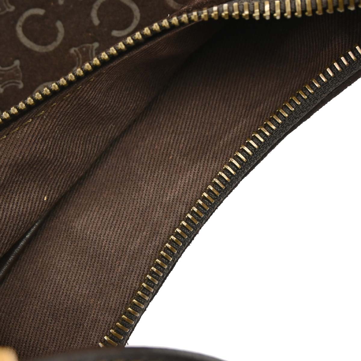 Celine Brown Suede C Macadam Handbag