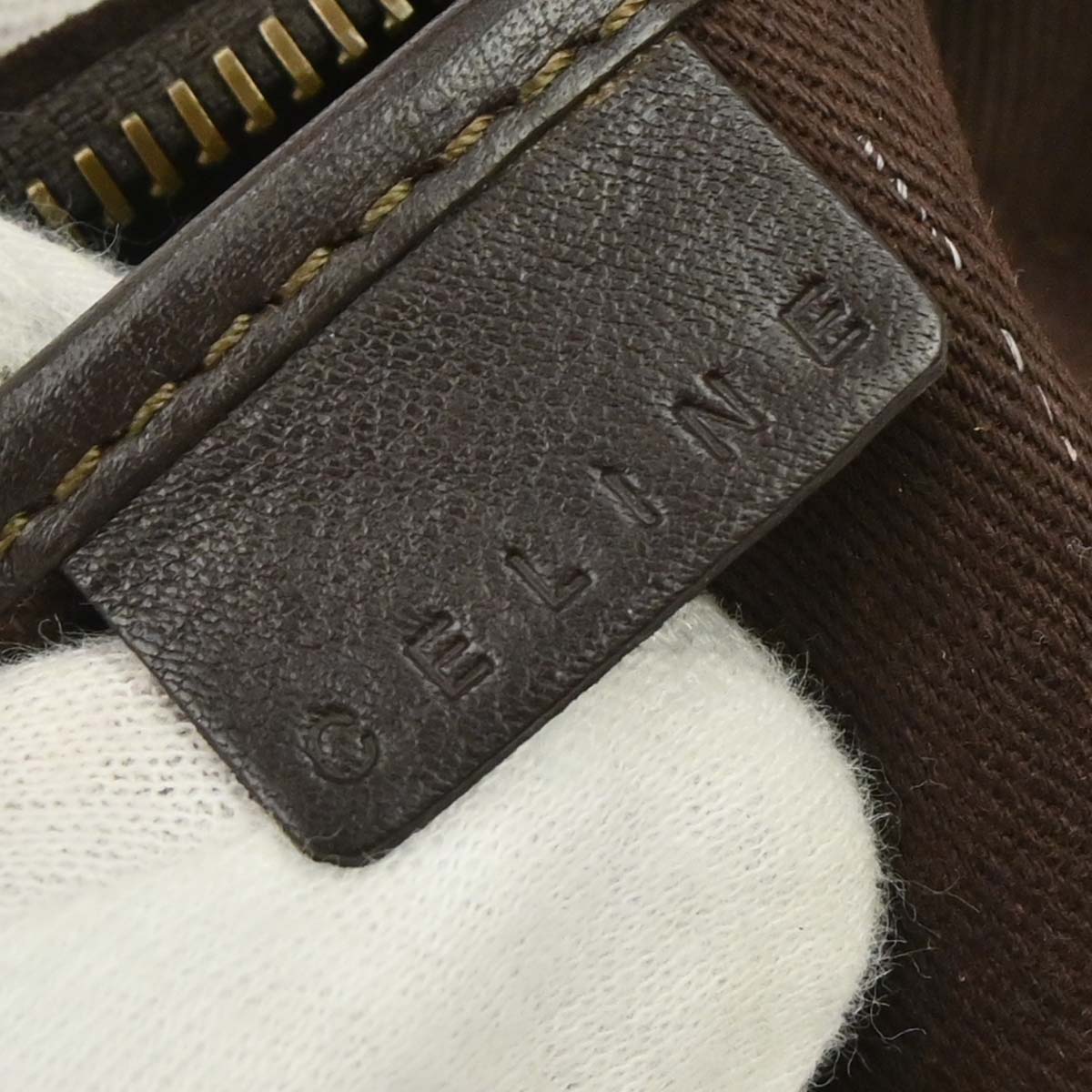 Celine Brown Suede C Macadam Handbag