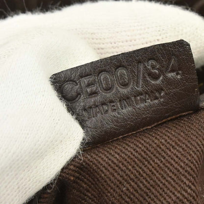 Celine Brown Suede C Macadam Handbag