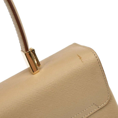 Salvatore Ferragamo Beige Gancini 2way Shoulder Handbag