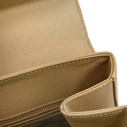 Salvatore Ferragamo Beige Gancini 2way Shoulder Handbag
