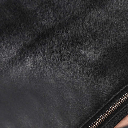 Miu Miu Black Lambskin Nappa Crystal Handbag