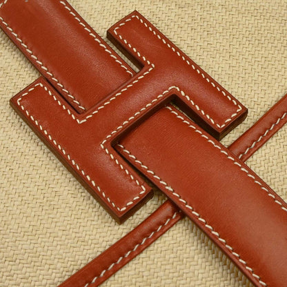 Hermes Beige Panama Jige PM Clutch Bag