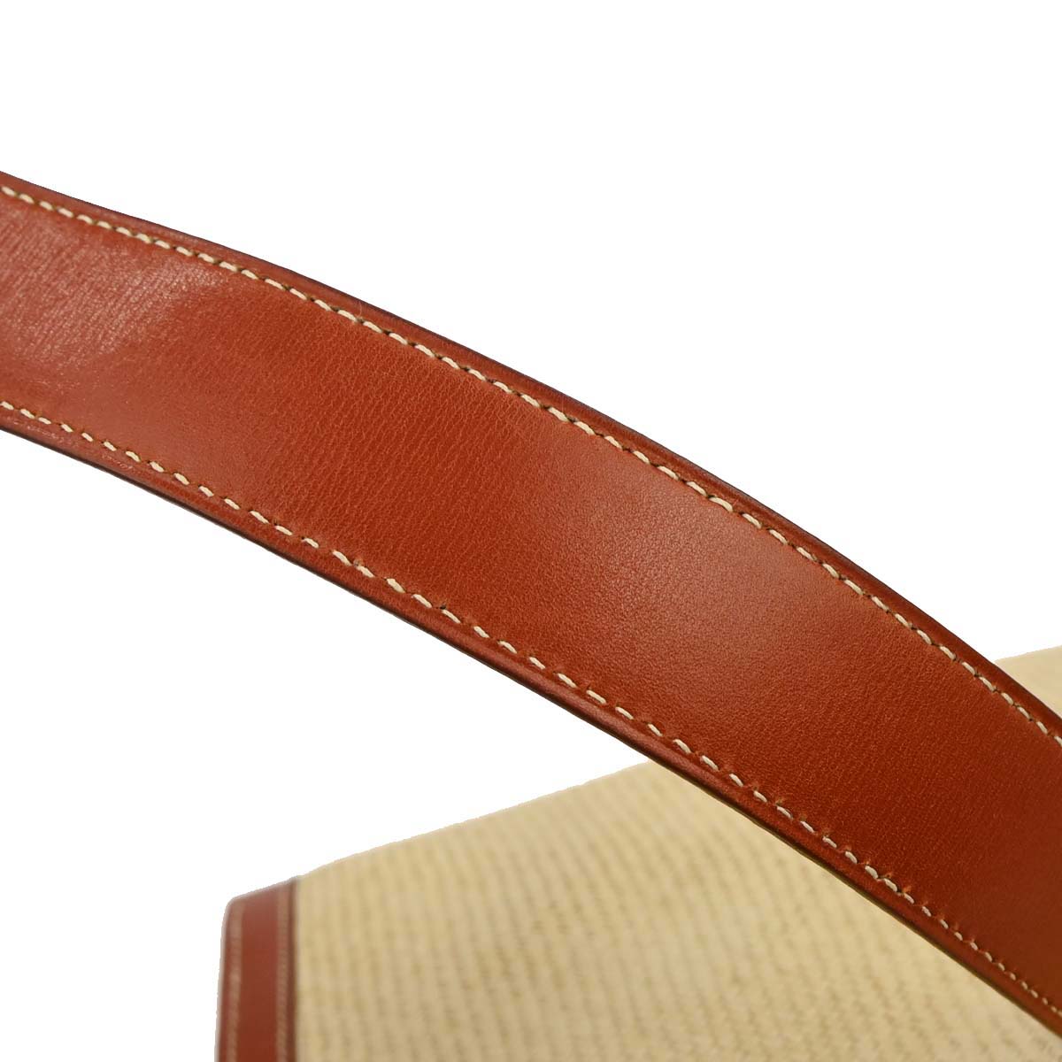 Hermes Beige Panama Jige PM Clutch Bag