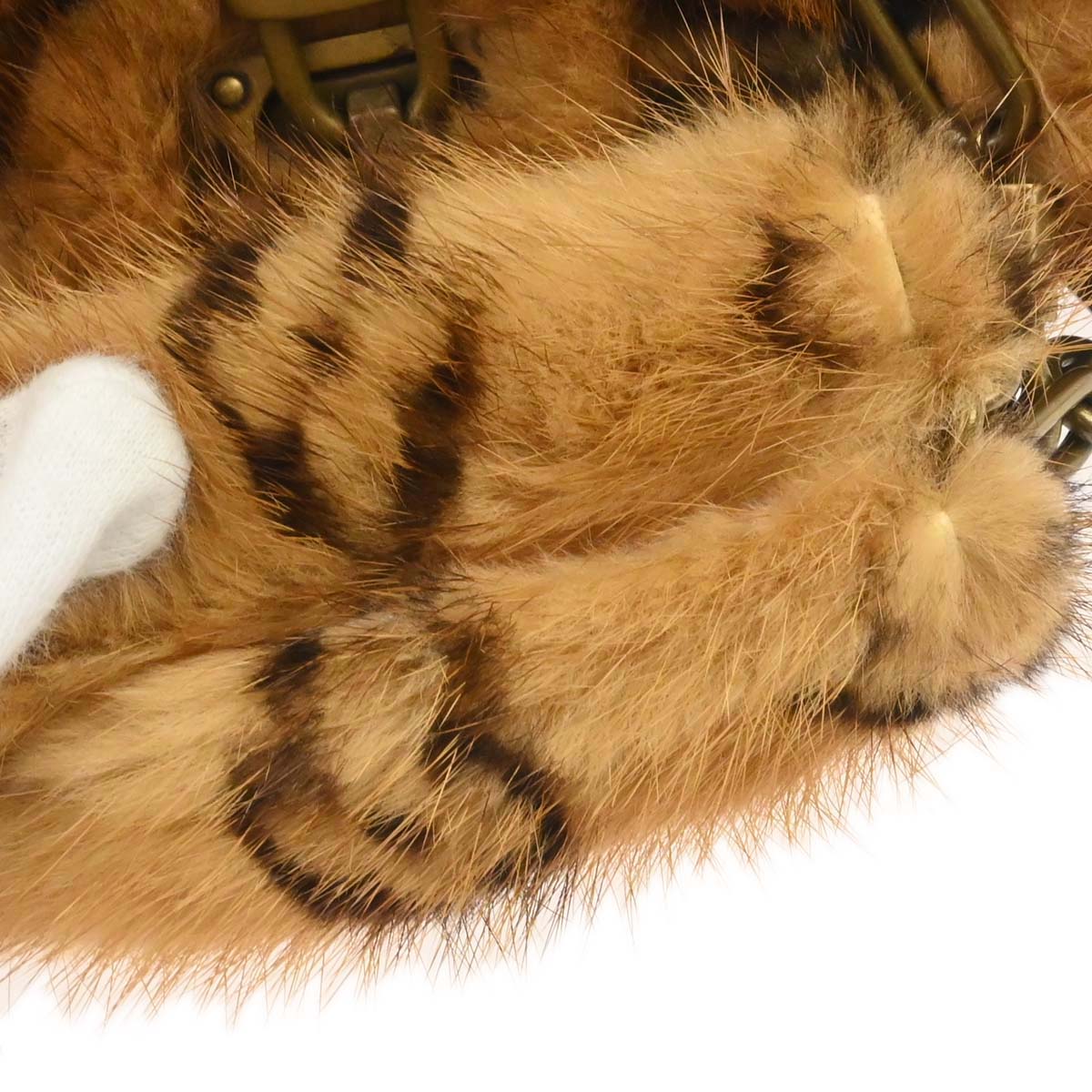 Louis Vuitton * Monogram Mink Mini Papillon Handbag
