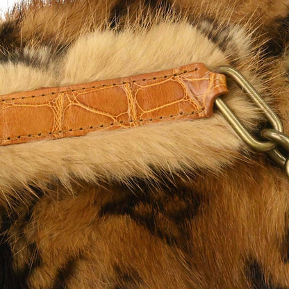 Louis Vuitton * Monogram Mink Mini Papillon Handbag