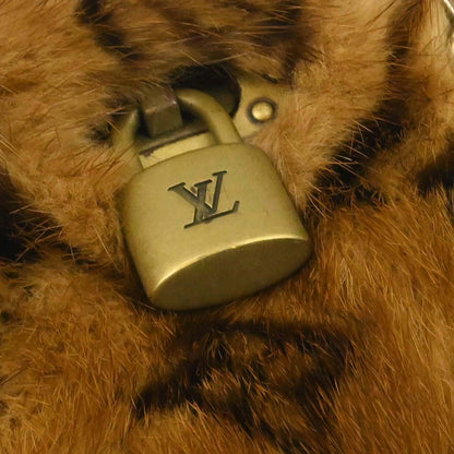 Louis Vuitton * Monogram Mink Mini Papillon Handbag