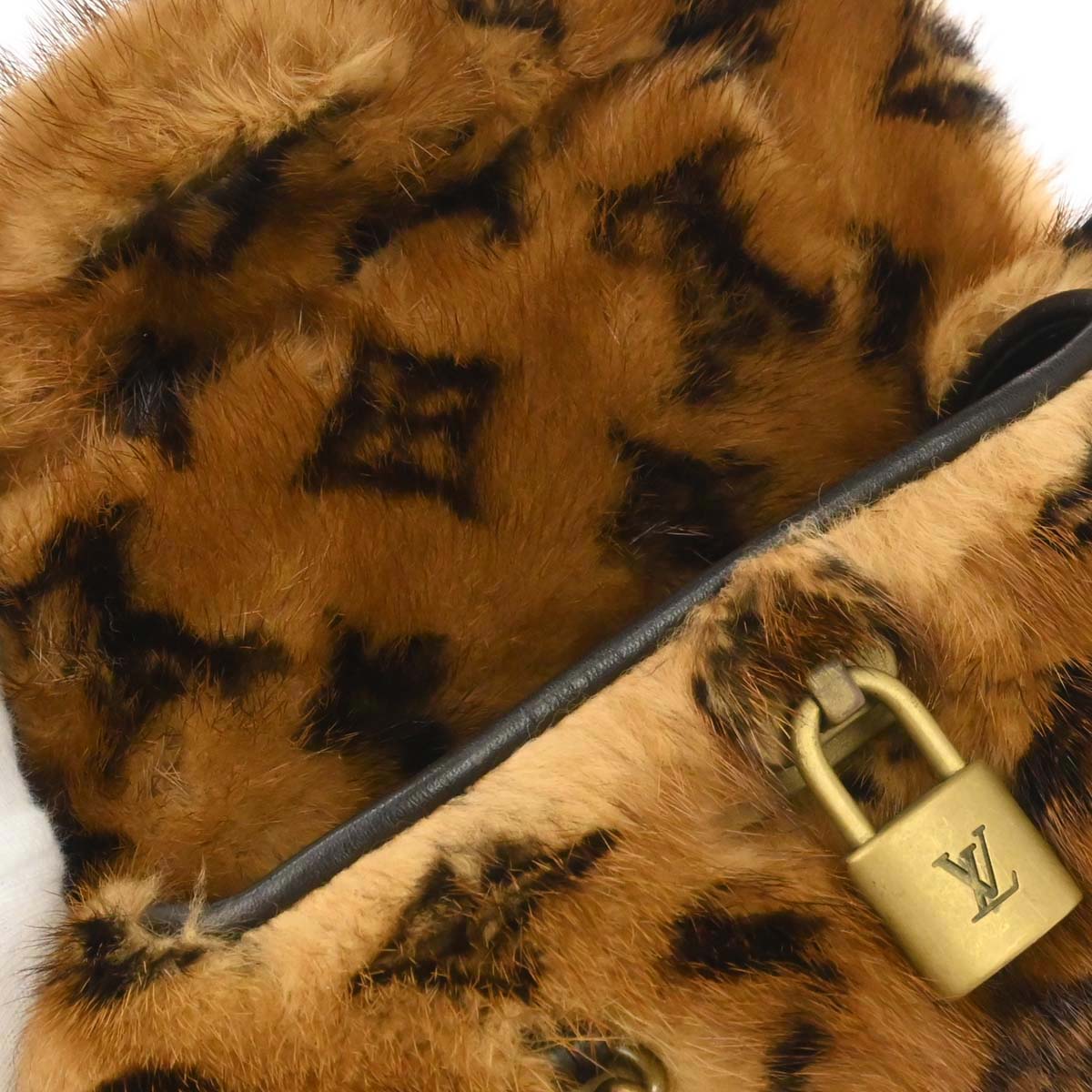 Louis Vuitton * Monogram Mink Mini Papillon Handbag