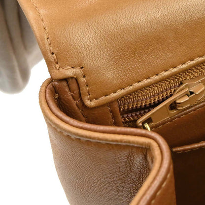 Chanel Brown Lambskin Mademoiselle Jumbo Classic Flap Bag
