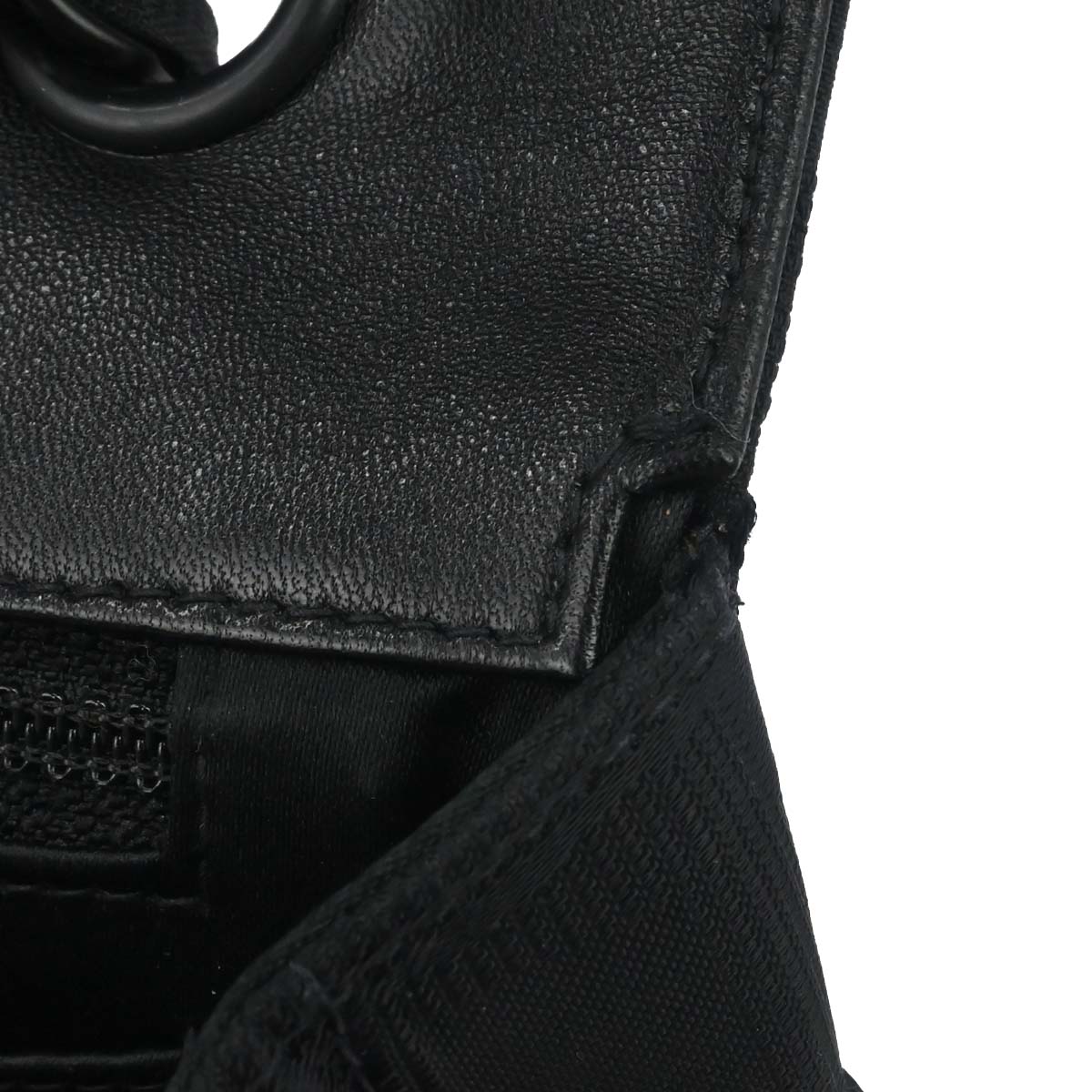 Chanel Black Jacquard Nylon Travel Line Single Flap Medium Shoulder Bag