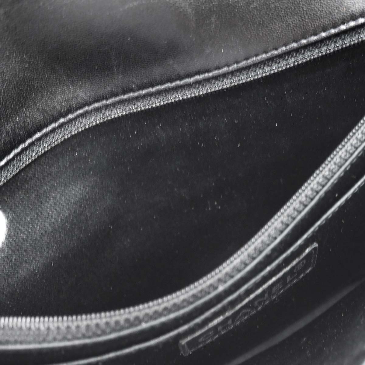 Chanel Black Jacquard Nylon Travel Line Single Flap Medium Shoulder Bag