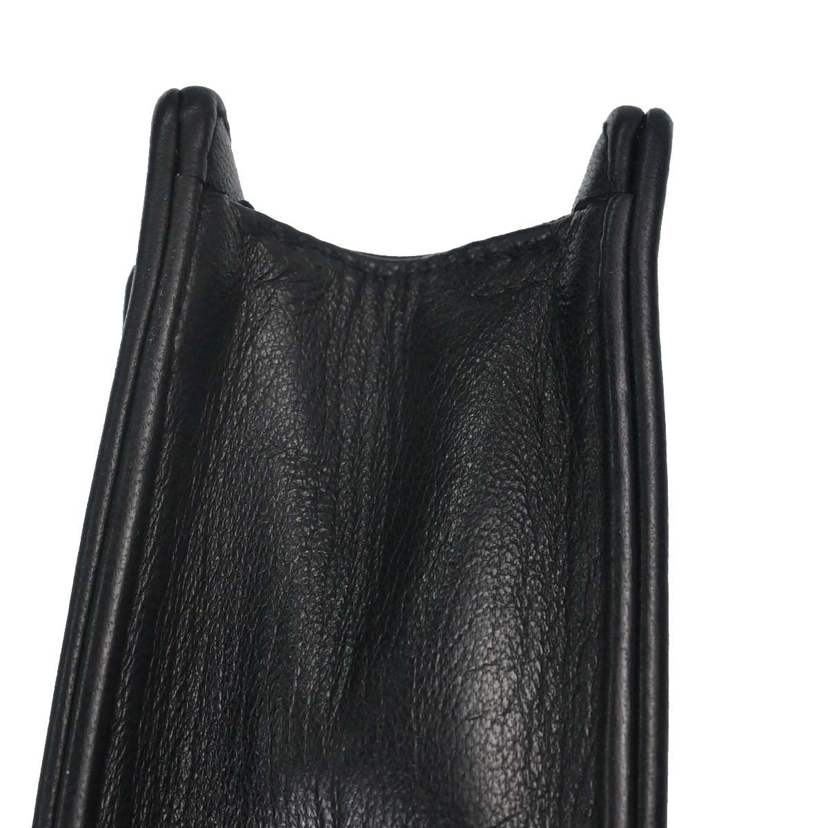 Chanel Black Lambskin Straight Flap Shoulder Bag