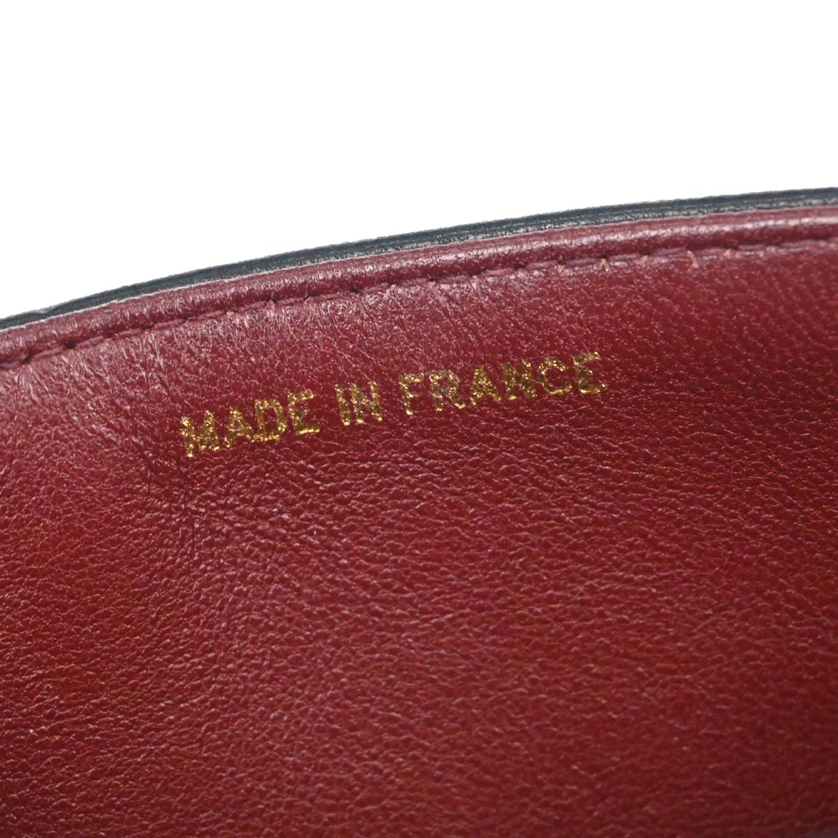 Chanel Black Lambskin Straight Flap Shoulder Bag