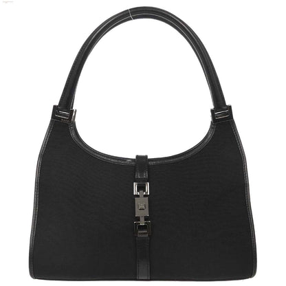 Gucci Black Nylon Jackie Handbag
