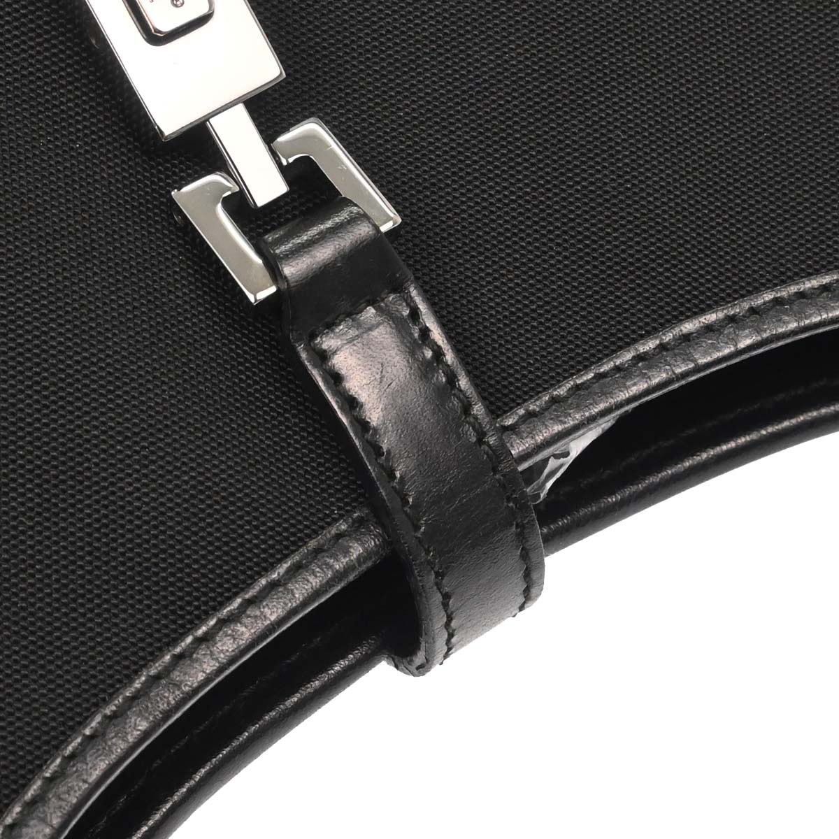 Gucci Black Nylon Jackie Handbag