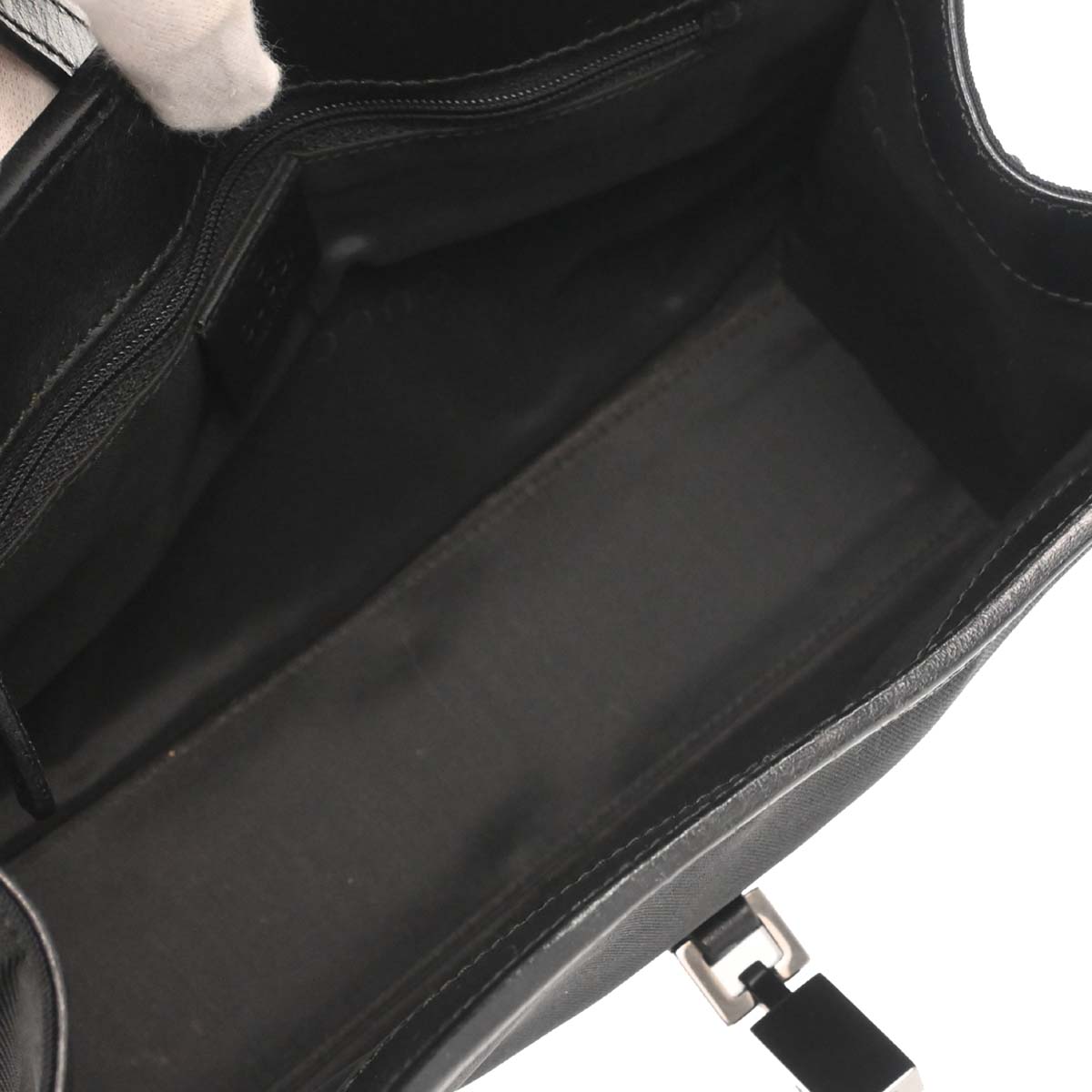 Gucci Black Nylon Jackie Handbag