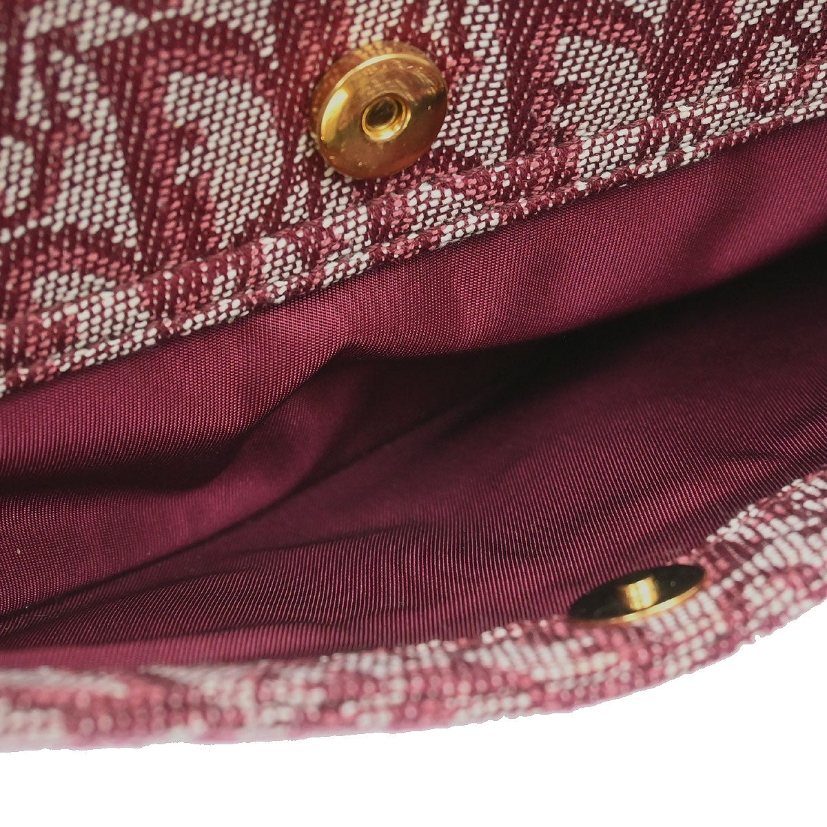 Christian Dior Bordeaux Trotter Saddle Handbag