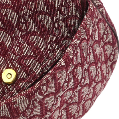 Christian Dior Bordeaux Trotter Saddle Handbag