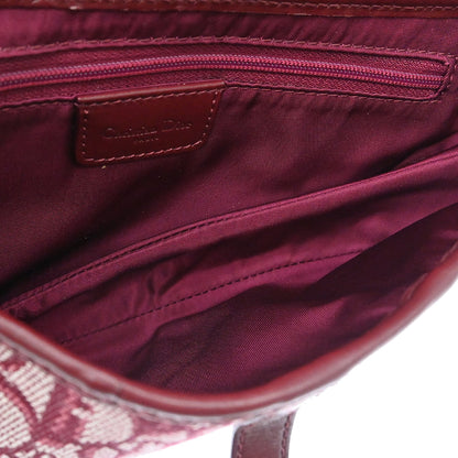 Christian Dior Bordeaux Trotter Saddle Handbag