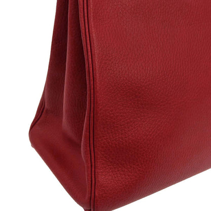 Hermes Rouge Garance Ardennes Kelly 40 Retourne Handbag