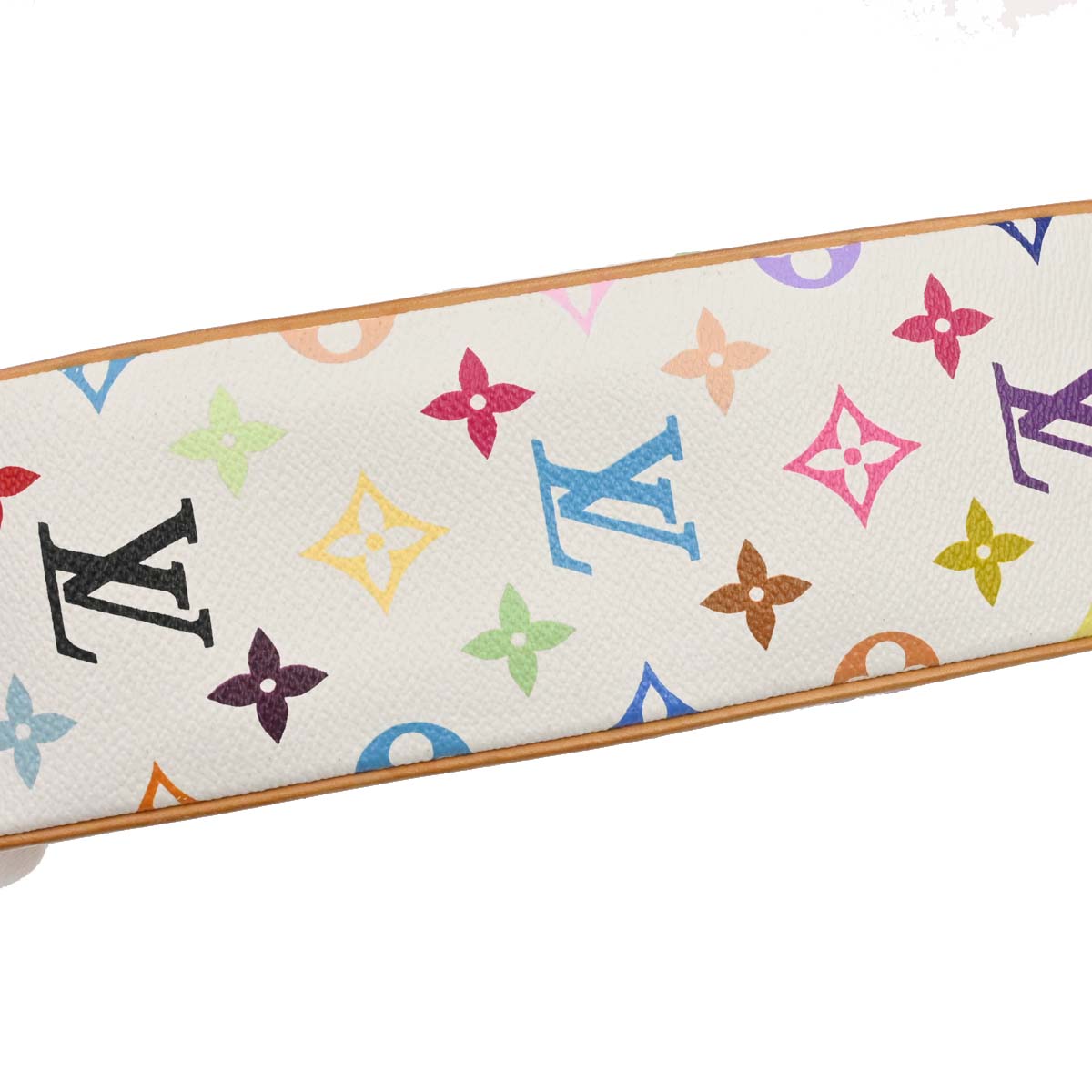 Louis Vuitton White Monogram Multicolor Sologne Shoulder M92661
