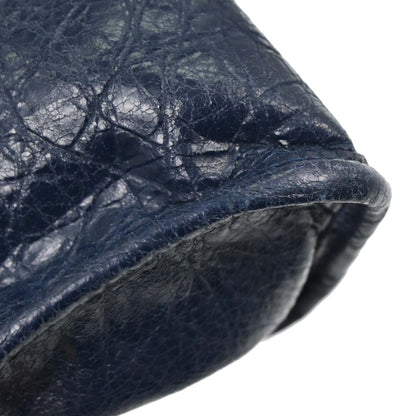 Balenciaga Navy Lambskin The City Mini 2way Shoulder Handbag